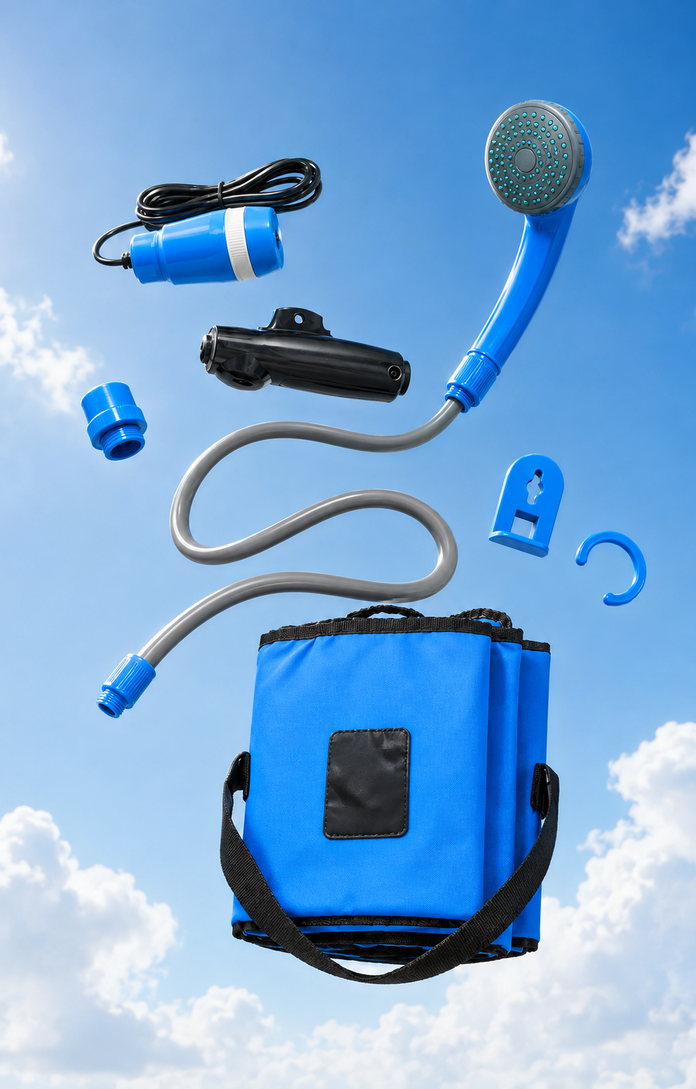 The Idvexa portable shower system