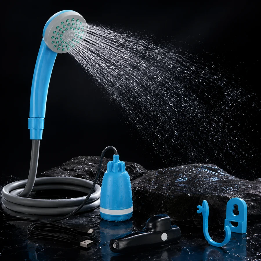 Idvexa portable shower running